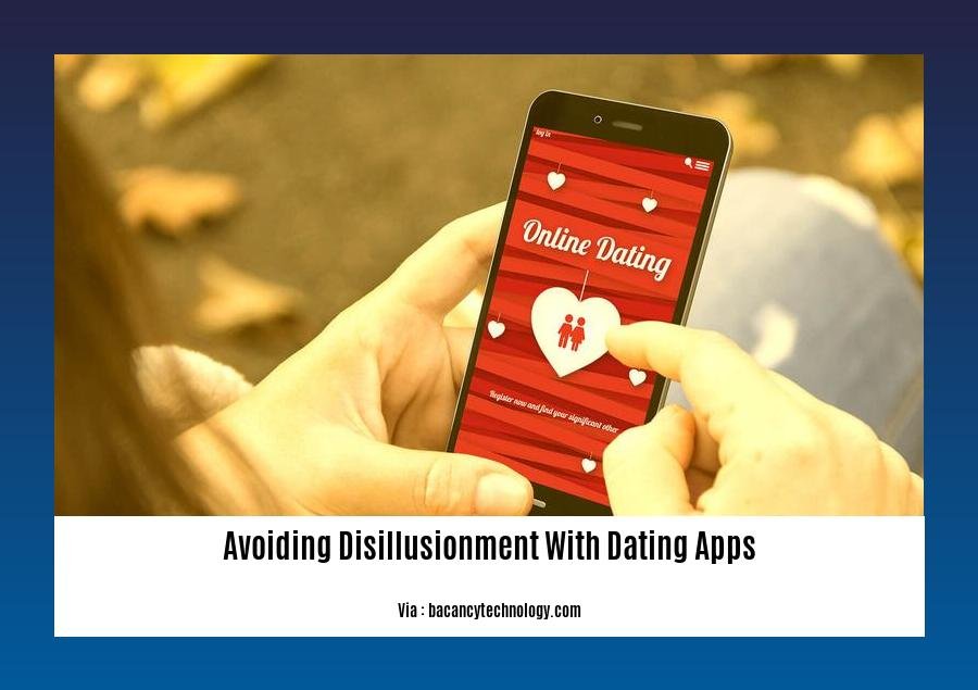 avoiding disillusionment with dating apps