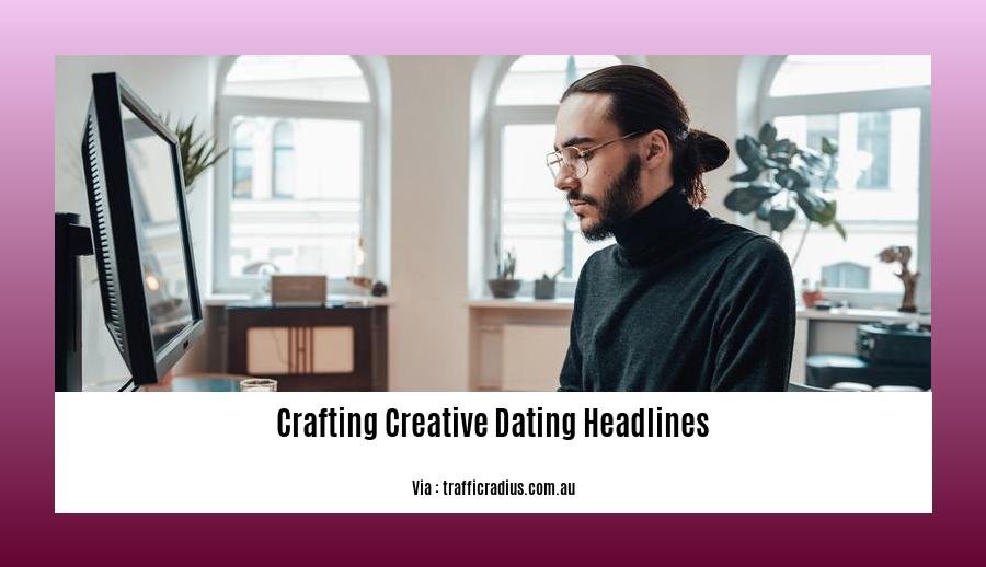 crafting creative dating headlines