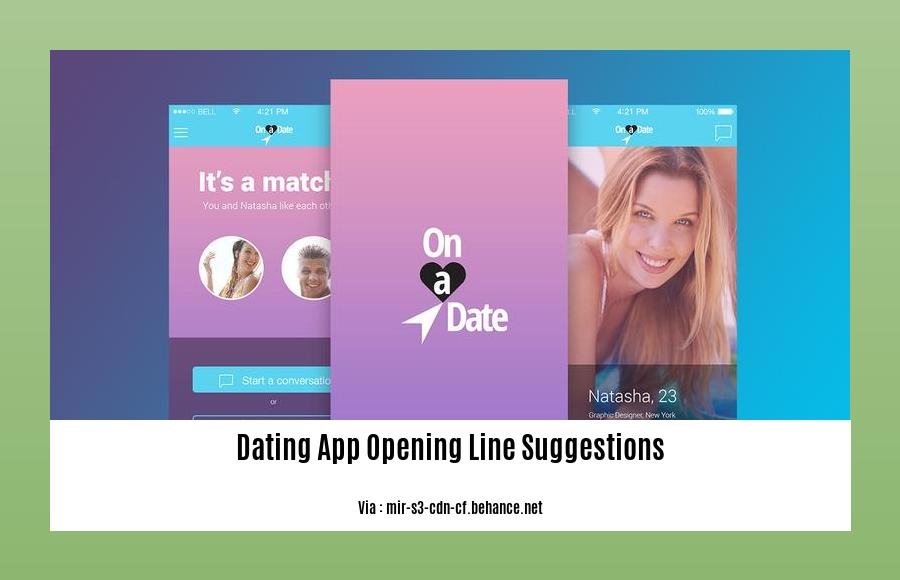 dating app opening line suggestions