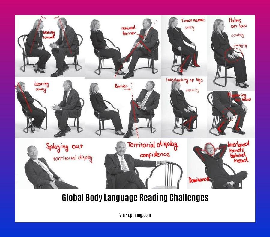 global body language reading challenges
