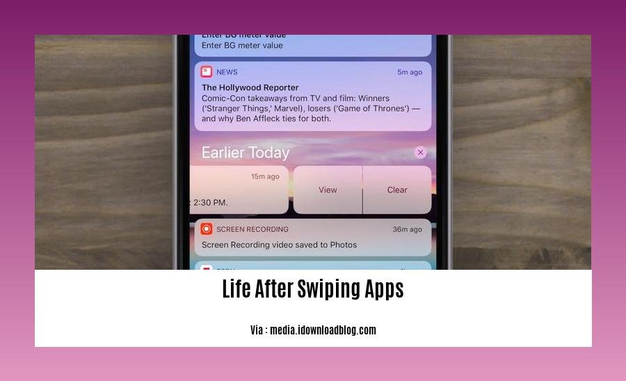 life after swiping apps