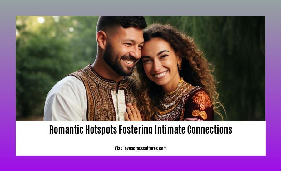 romantic hotspots fostering intimate connections