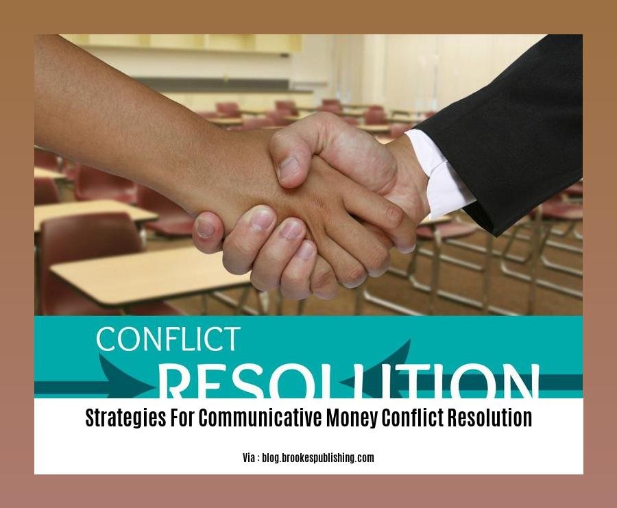 strategies for communicative money conflict resolution