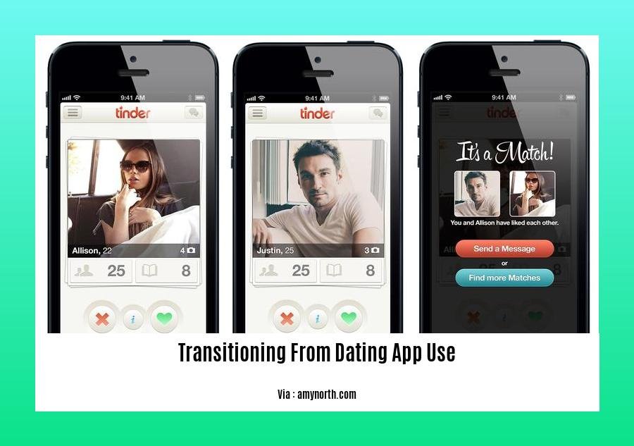 transitioning from dating app use